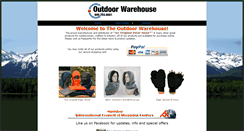 Desktop Screenshot of outdoorwarehouse.com